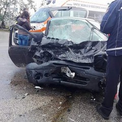 L'incidente sulla provinciale Molfetta-Terlizzi
