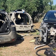 Altre tre auto cannibalizzate rinvenute a Bisceglie: una rubata a Molfetta