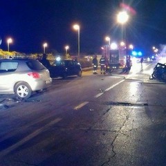 L'incidente avvenuto lungo la litoranea per Giovinazzo