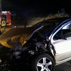 L'incidente avvenuto lungo la litoranea per Giovinazzo