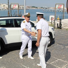 Il direttore marittimo della Puglia e Basilicata Jonica in visita alla Capitaneria di Porto di Molfetta
