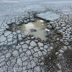 Buche zona ASI Molfetta