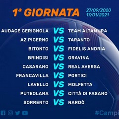 Calendario Serie D