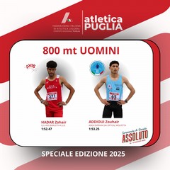 Campionati di Società Assoluti Puglia al Cozzoli di Molfetta