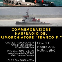 Commemorazione naufragio Franco P