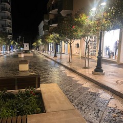 Corso Umberto nei giorni di pioggia