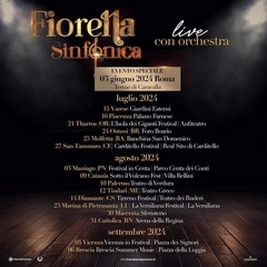Tour Fiorella Mannoia 2024