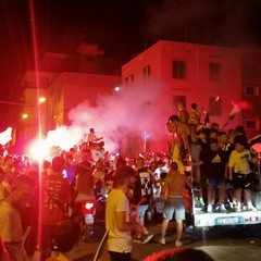 Festeggiamenti tricolore a Molfetta