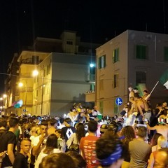 Festeggiamenti tricolore a Molfetta