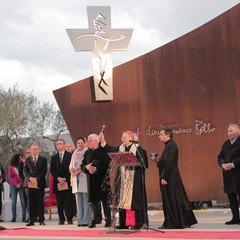 Inaugurazione monumento a Don Tonino