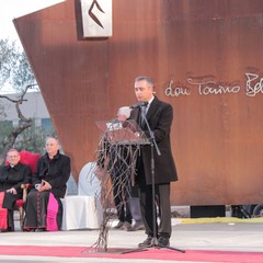 Inaugurazione monumento a Don Tonino