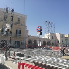 Preparativi per Papa Francesco