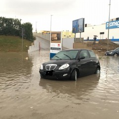 Zona industriale allagata