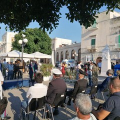 Inaugurazione stele di Giuseppe Saverio Poli