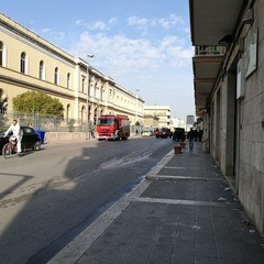 Incendio su corso Fornari