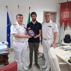 Il direttore marittimo della Puglia e Basilicata Jonica in visita alla Capitaneria di Porto di Molfetta