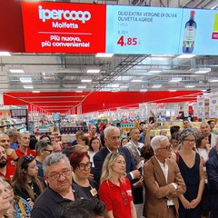 Inaugurato oggi l’Ipercoop di Molfetta, dopo il restyling da 3 milioni e mezzo di euro