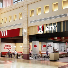 KFC Molfetta foodcourt credits Mazzei Architects