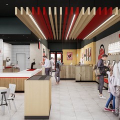 KFC Molfetta interno credits Mazzei Architects