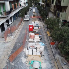 Lavori a Corso Umberto