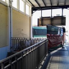 Cantieri aperti alla stazione ferroviaria