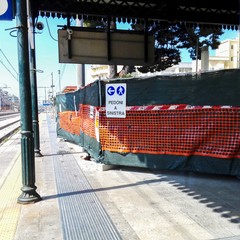 Cantieri aperti alla stazione ferroviaria