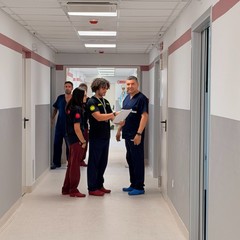 Restyling all'ospedale di Molfetta: urologia riparte in ambienti rinnovati e sicuri