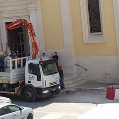 Piazza Immacolata cantiere