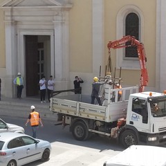 Piazza Immacolata cantiere