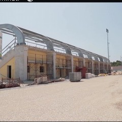 Cantiere pista atletica