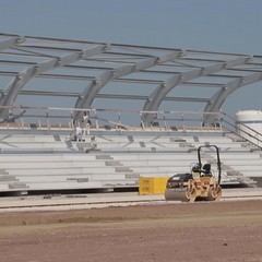 Cantiere pista atletica