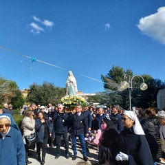 simulacro della Madonna di Lourdes a Molfetta