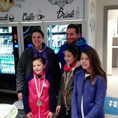 Premiazione Green femminile con Alessia Camporeale (1 classificata) e Bianca Panunzio (3 classificata)