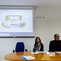 Presentazione del marchio per la visita del Papa