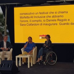 Molfetta All Inclusive, a Cala Sant'Andrea Daniele Regolo e Sara Ciafardoni