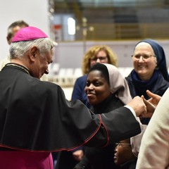 Il Palazzetto di Andria si fa Cattedrale per l'abbraccio al nuovo Vescovo Basile