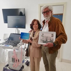 Donato un ecografo al reparto oncologico di Bari