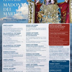 Festa della Madonna dei Martiri 2026: il programma religioso