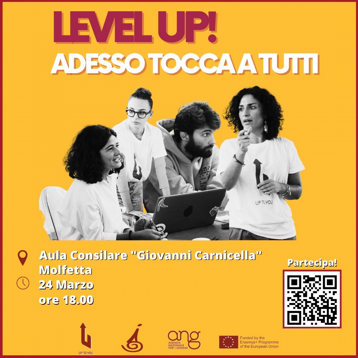 Level up incontro conclusivo Up to you Molfetta
