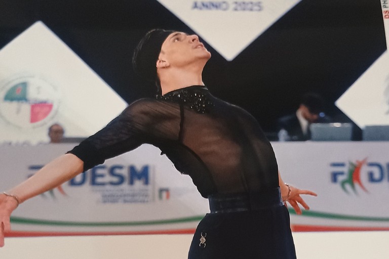 Cosimo Damiano Germinario in finale Under 21 al Campionato Italiano Assoluto di Danza