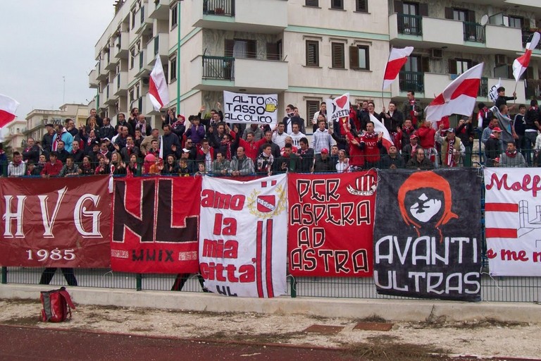 Gli ultras del Molfetta