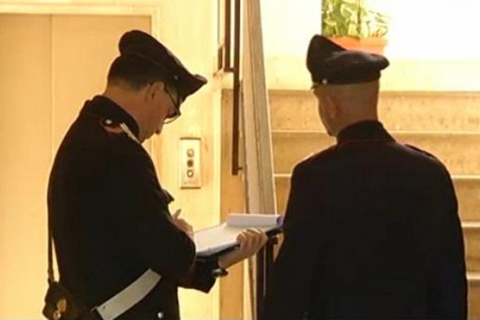 I rilievi dei Carabinieri