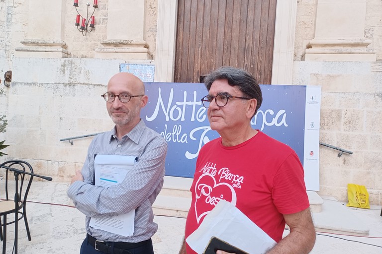 Gianni Antonio Palumbo e Nicola De Matteo. <span>Foto Gianluca Battista</span>