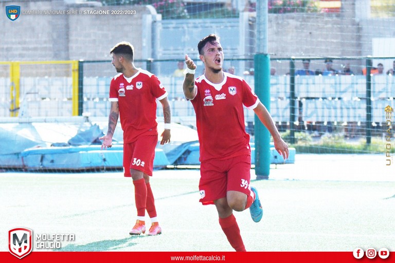 Il grande inizio di Ciro Coratella con la maglia della Molfetta Calcio