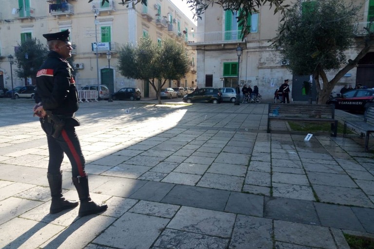 I rilievi dei Carabinieri