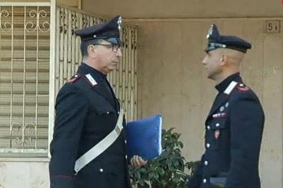 I rilievi dei Carabinieri