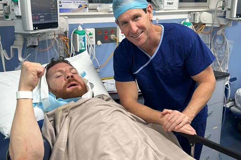 Claudio Squeo post operazione