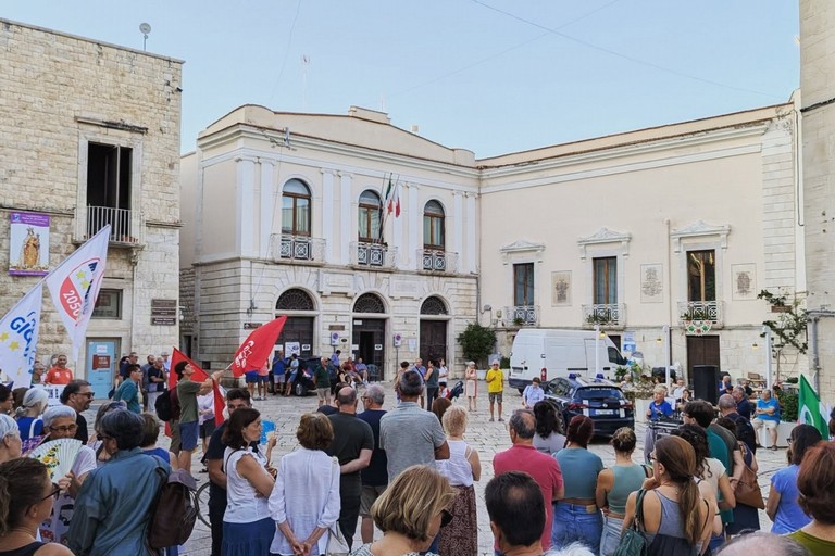 Protesta piazza