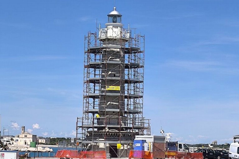 Faro di Molfetta lavori