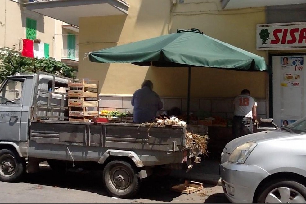 Le bancarelle della frutta